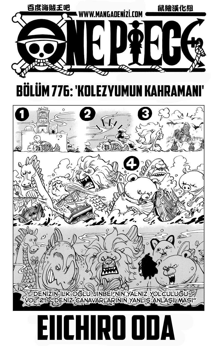 One Piece mangasının 0776 bölümünün 2. sayfasını okuyorsunuz.