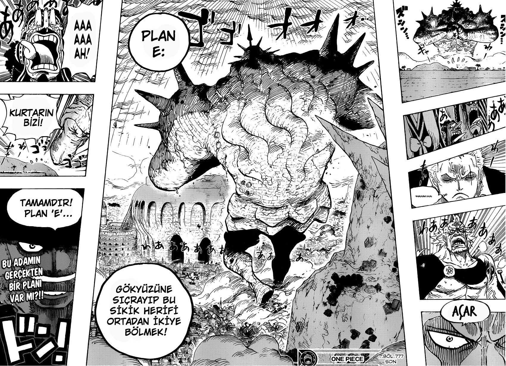 One Piece mangasının 0777 bölümünün 19. sayfasını okuyorsunuz.