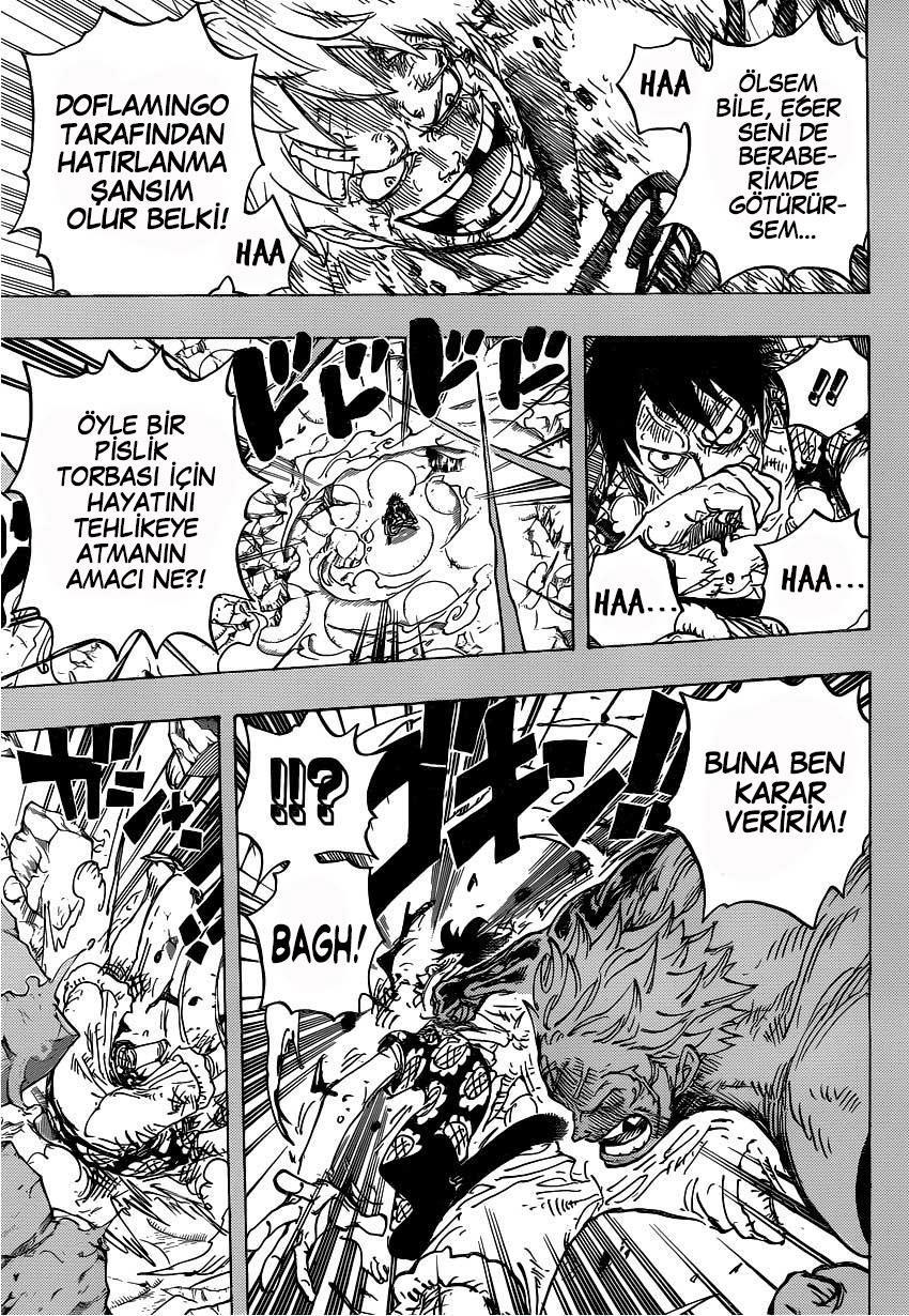 One Piece mangasının 0779 bölümünün 13. sayfasını okuyorsunuz.