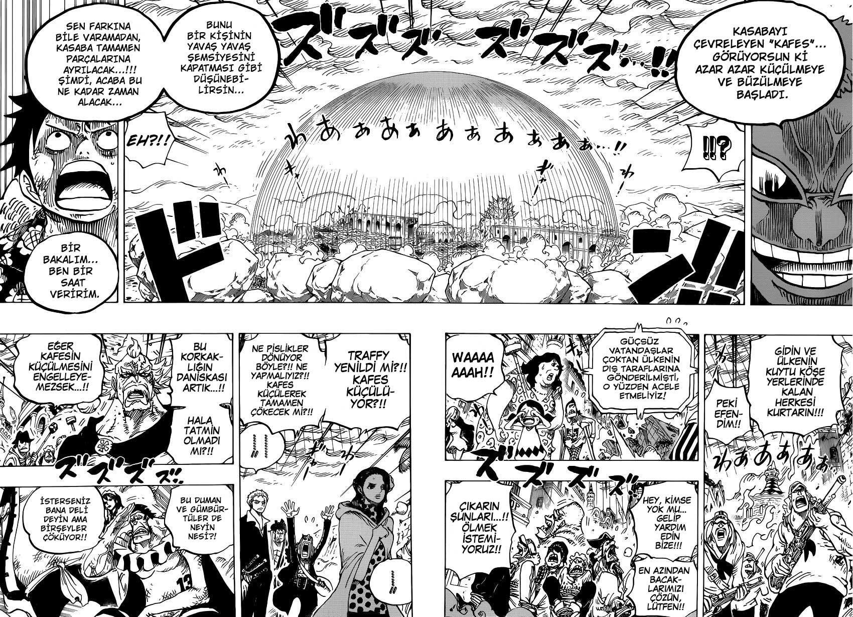 One Piece mangasının 0781 bölümünün 5. sayfasını okuyorsunuz.