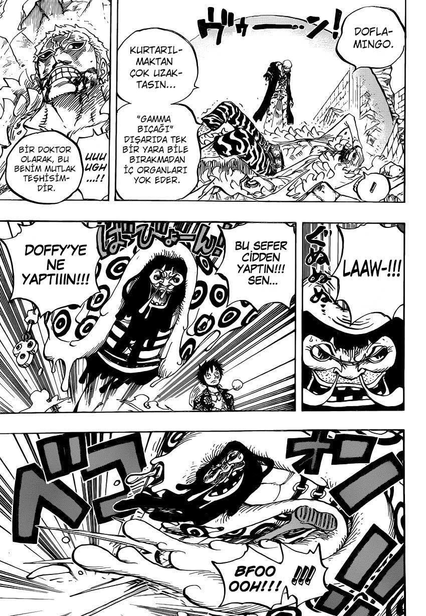 One Piece mangasının 0781 bölümünün 15. sayfasını okuyorsunuz.