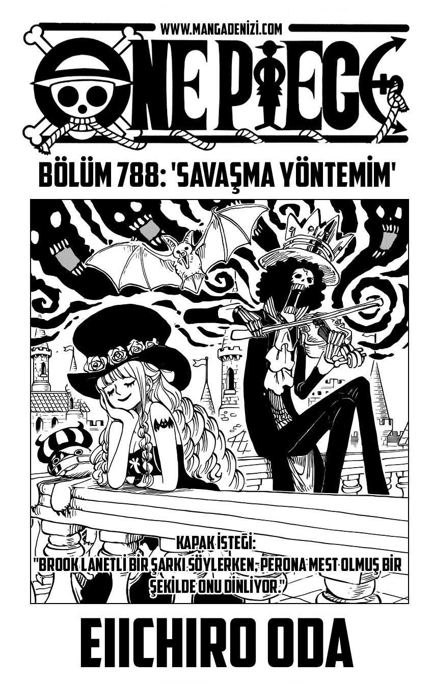 One Piece mangasının 0788 bölümünün 2. sayfasını okuyorsunuz.