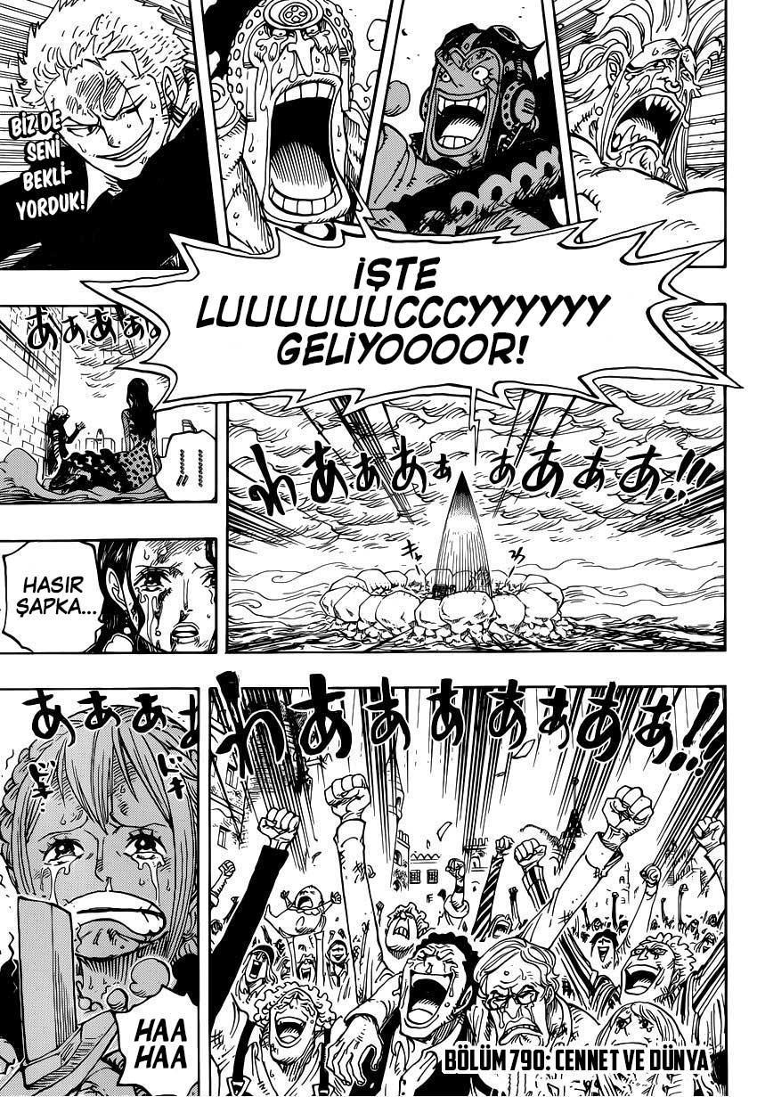 One Piece mangasının 0790 bölümünün 3. sayfasını okuyorsunuz.