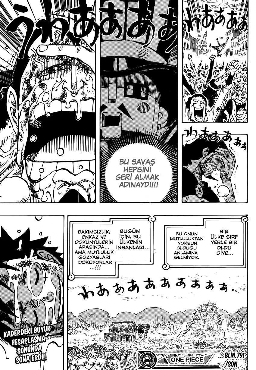 One Piece - Bölüm 0791 - Sayfa 16