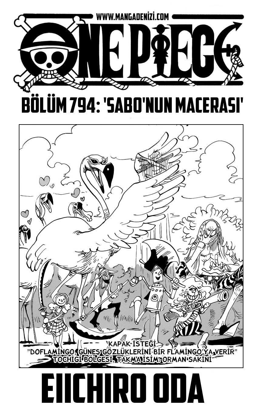 One Piece mangasının 0794 bölümünün 2. sayfasını okuyorsunuz.