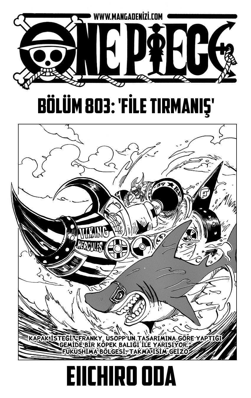 One Piece mangasının 0803 bölümünün 2. sayfasını okuyorsunuz.
