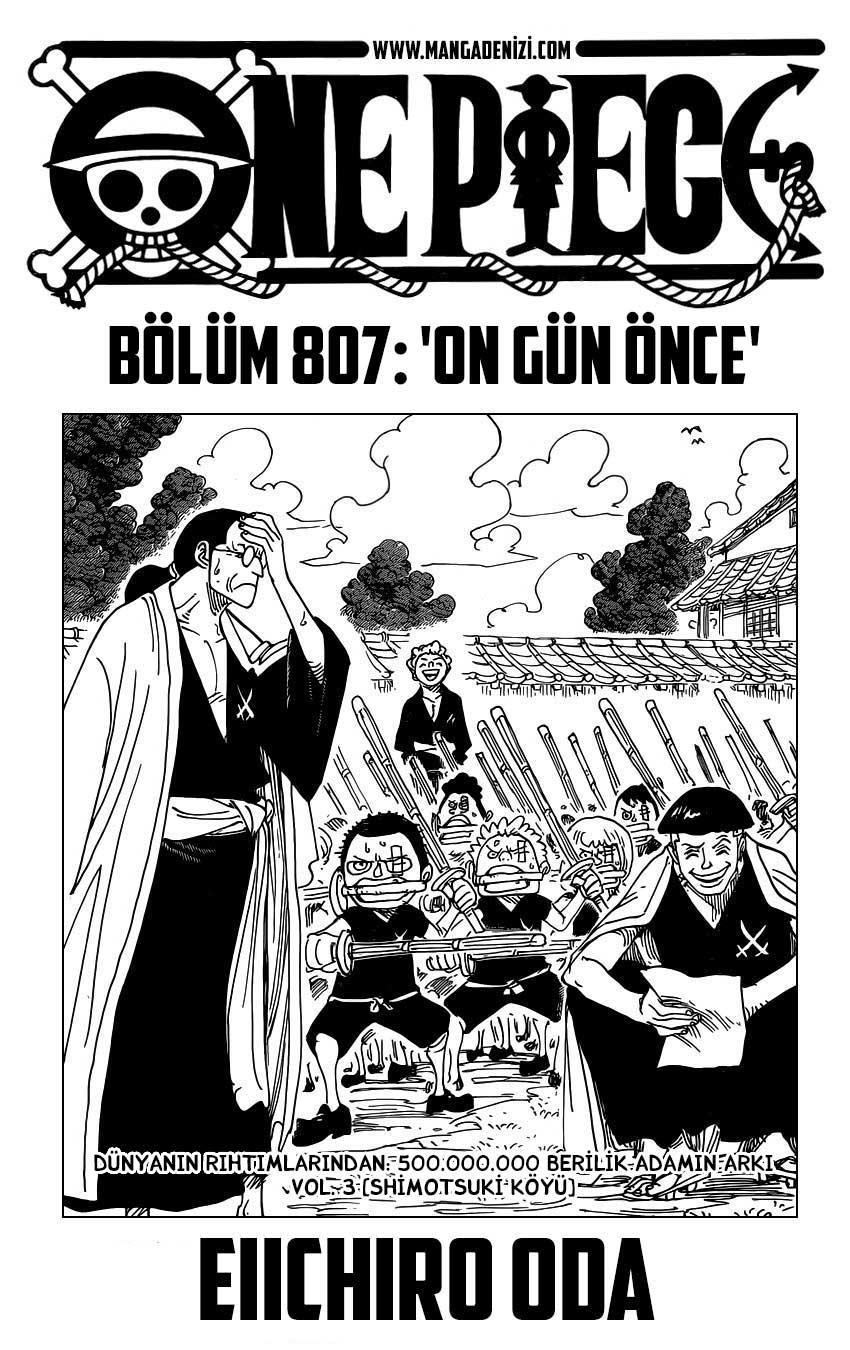 One Piece mangasının 0807 bölümünün 2. sayfasını okuyorsunuz.