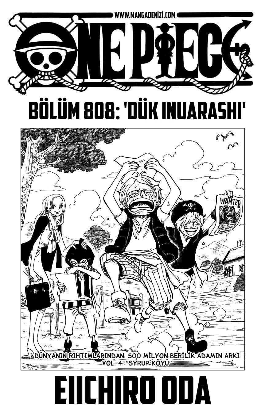 One Piece mangasının 0808 bölümünün 2. sayfasını okuyorsunuz.