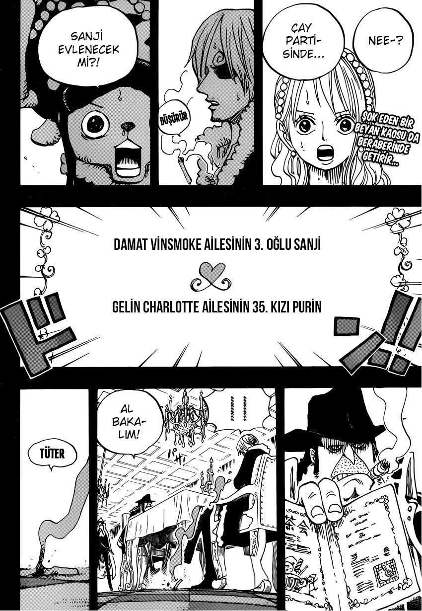 One Piece mangasının 0813 bölümünün 3. sayfasını okuyorsunuz.