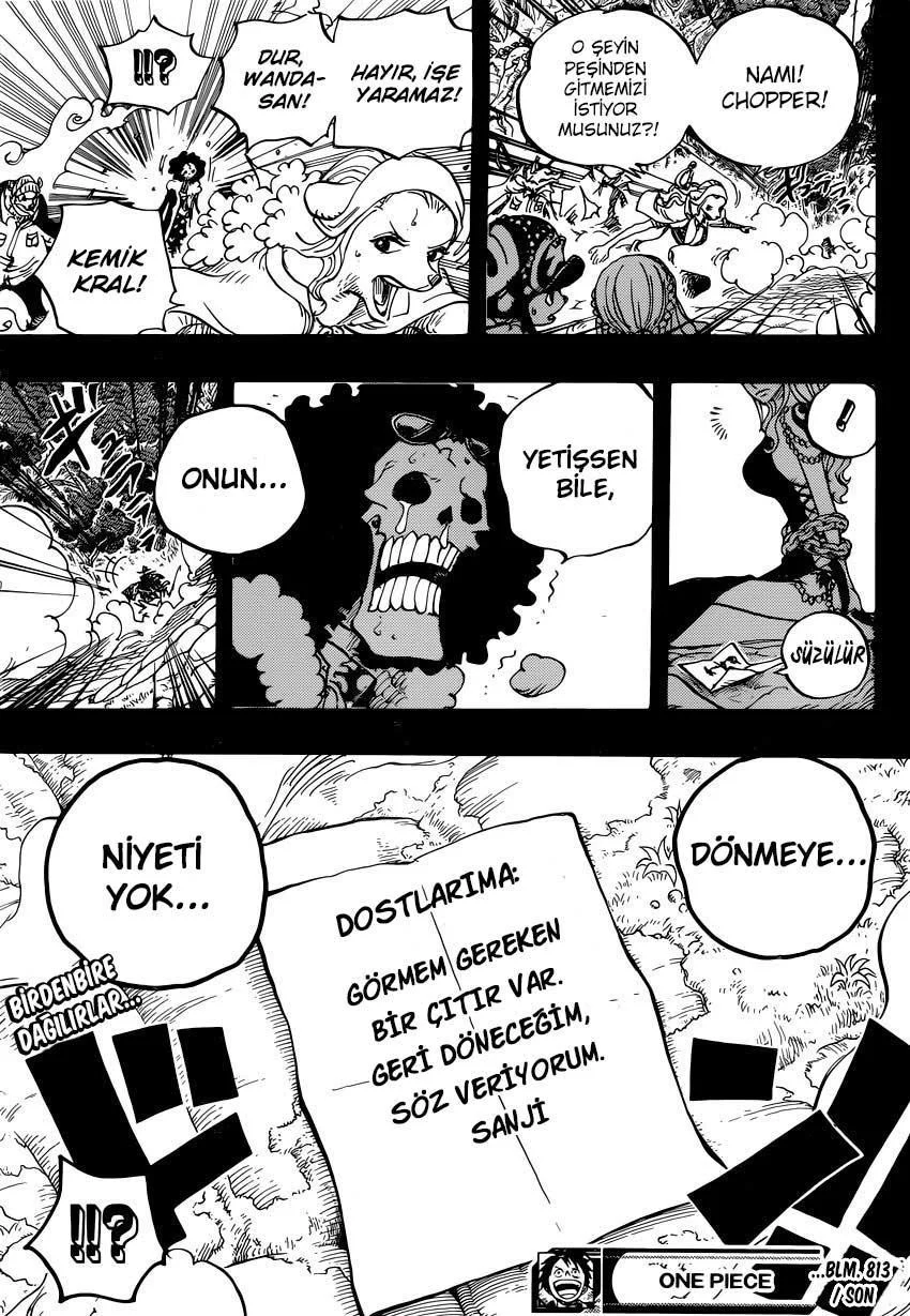 One Piece - Bölüm 0813 - Sayfa 18
