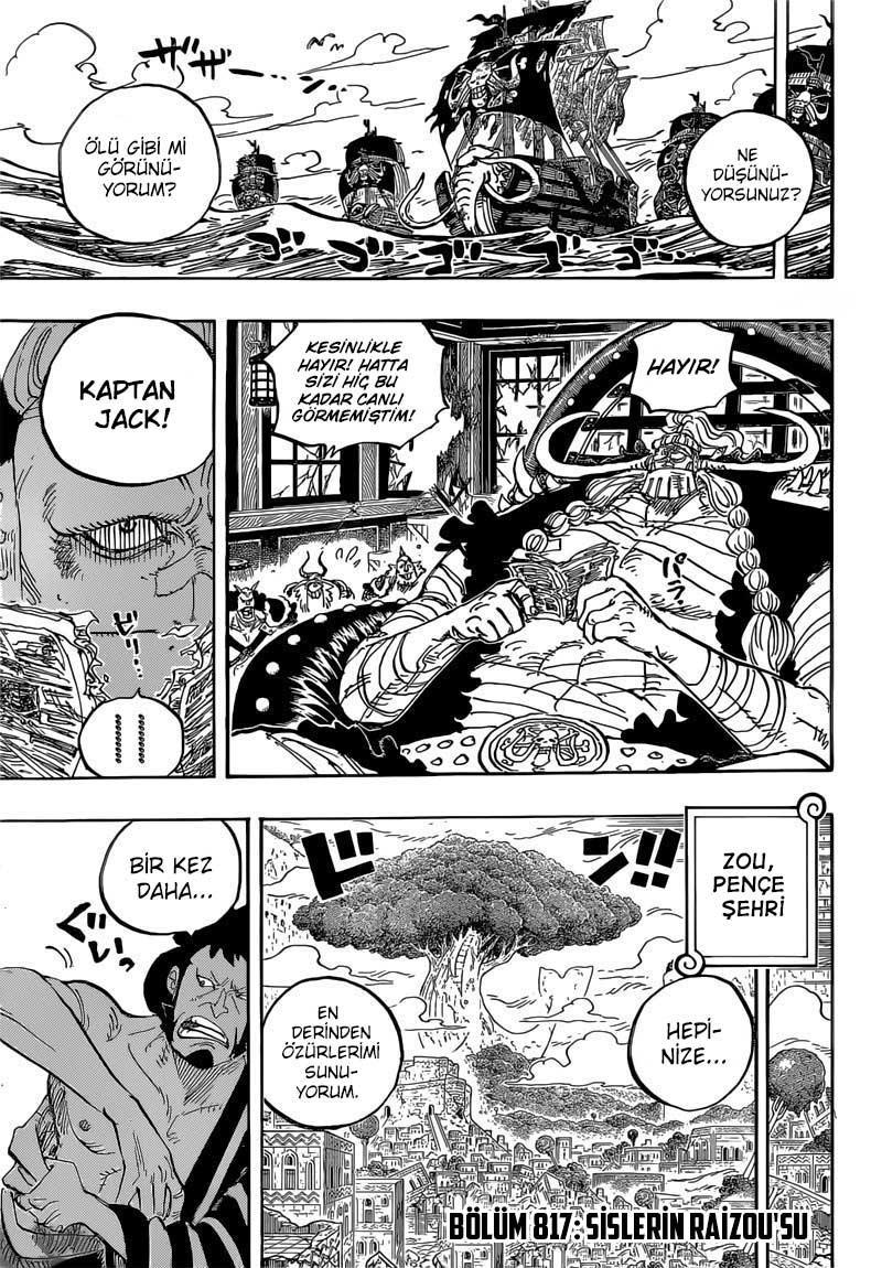 One Piece mangasının 0817 bölümünün 2. sayfasını okuyorsunuz.