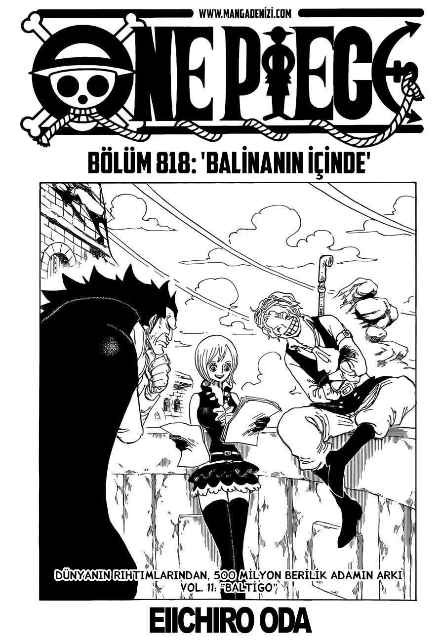 One Piece mangasının 0818 bölümünün 2. sayfasını okuyorsunuz.