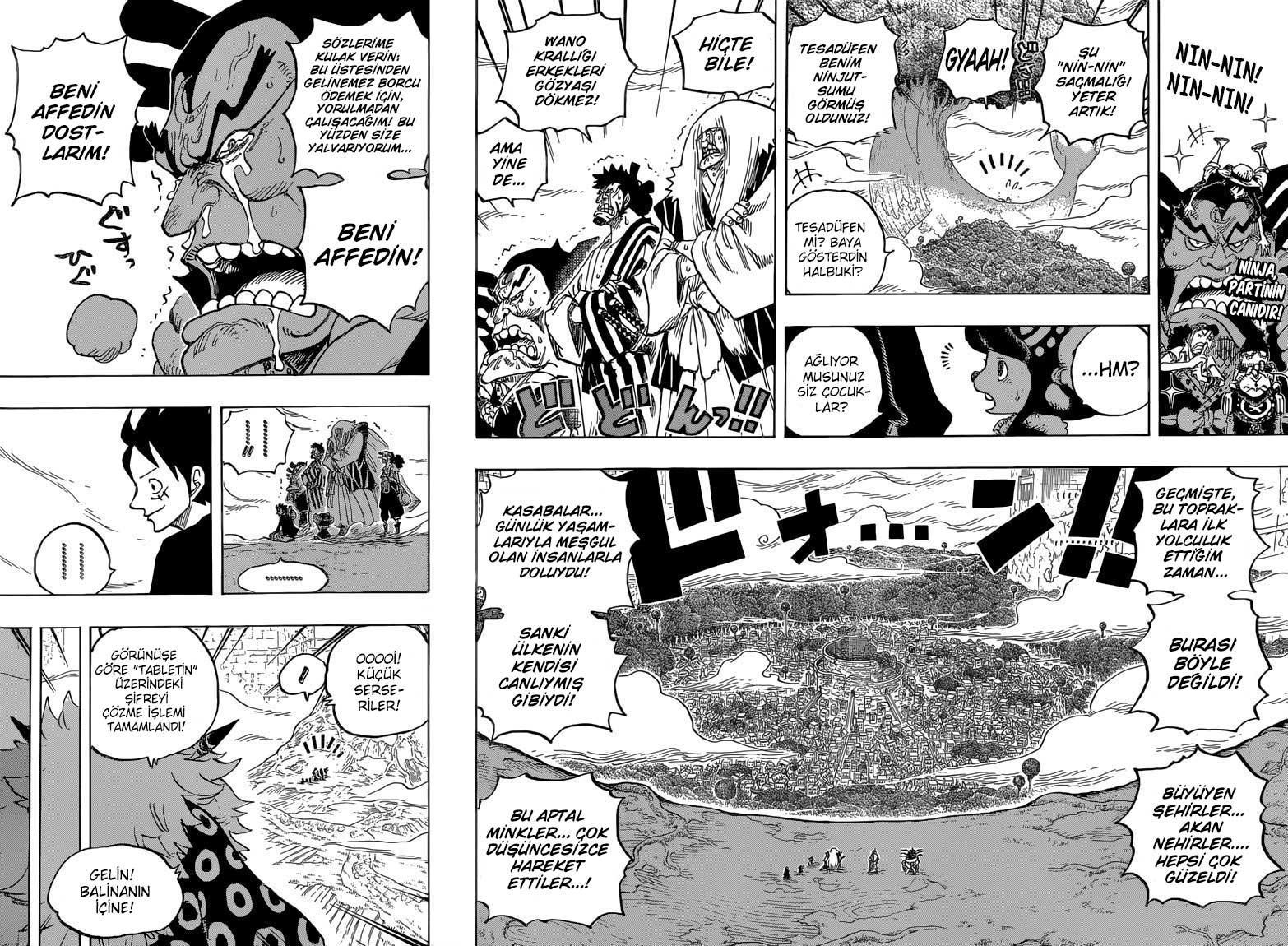 One Piece mangasının 0818 bölümünün 3. sayfasını okuyorsunuz.