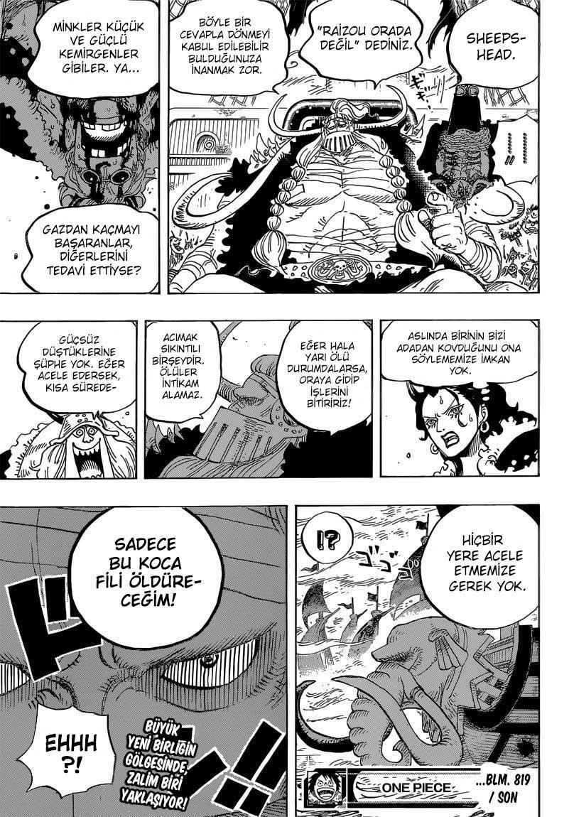 One Piece mangasının 0819 bölümünün 18. sayfasını okuyorsunuz.