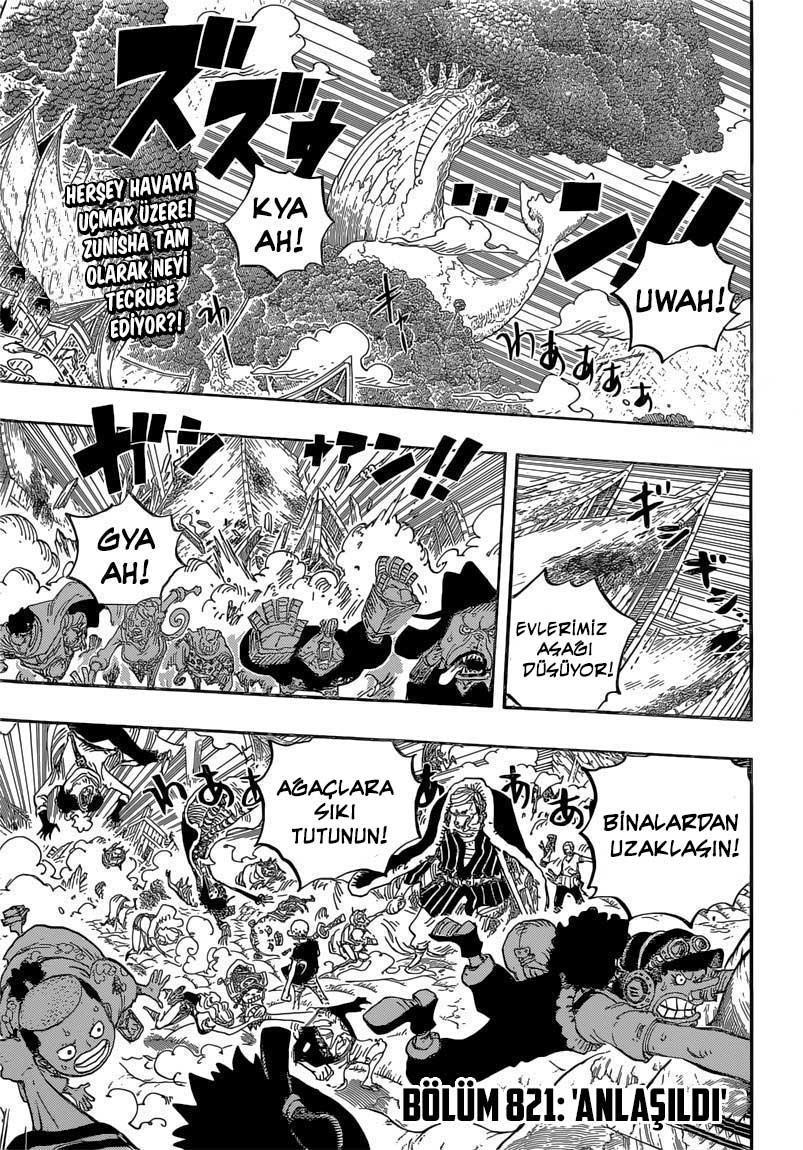 One Piece mangasının 0821 bölümünün 2. sayfasını okuyorsunuz.