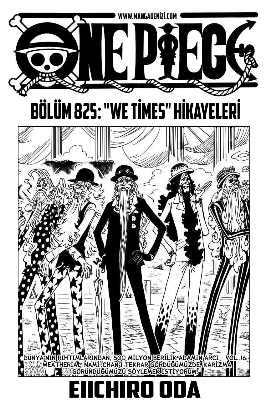 One Piece mangasının 0825 bölümünün 2. sayfasını okuyorsunuz.