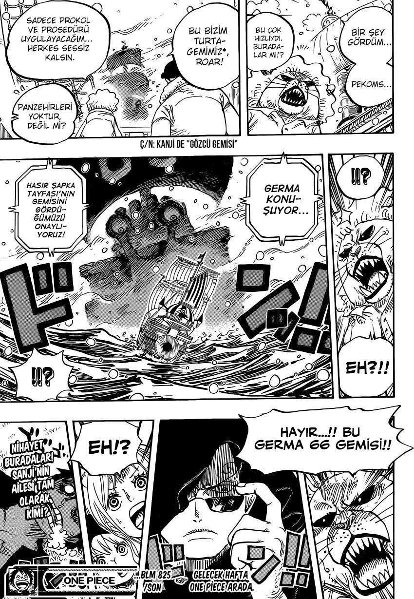 One Piece mangasının 0825 bölümünün 14. sayfasını okuyorsunuz.