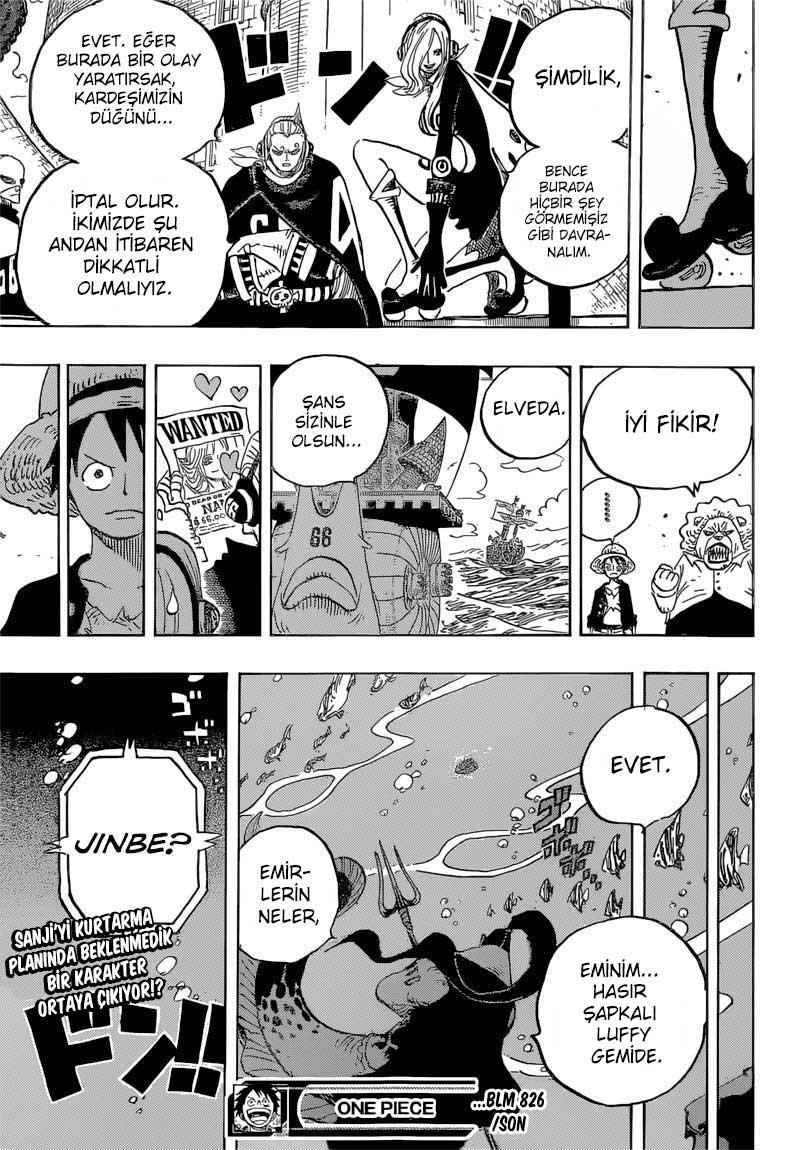 One Piece mangasının 0826 bölümünün 18. sayfasını okuyorsunuz.