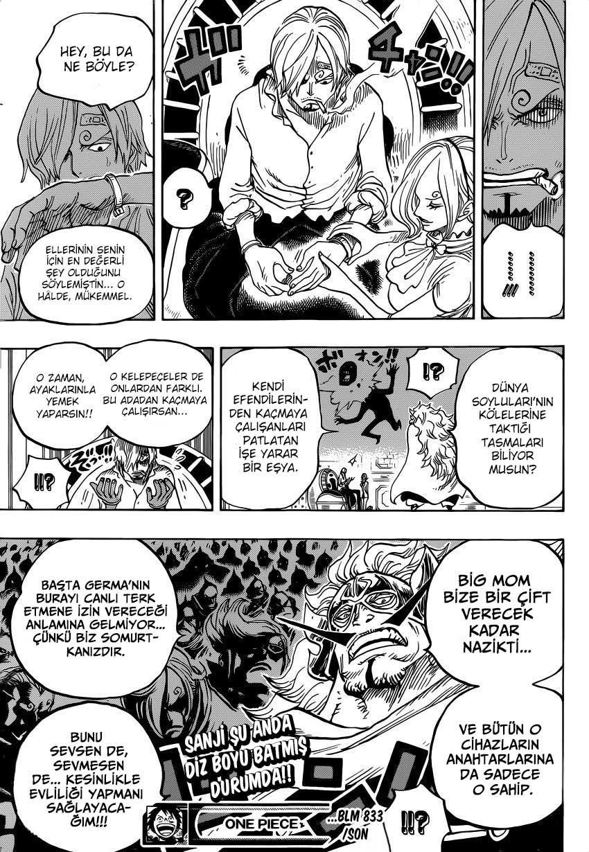 One Piece mangasının 0833 bölümünün 18. sayfasını okuyorsunuz.