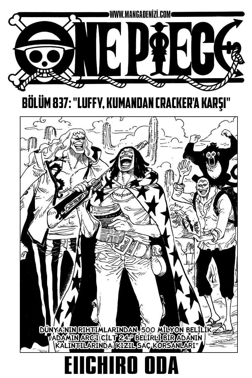 One Piece mangasının 0837 bölümünün 2. sayfasını okuyorsunuz.