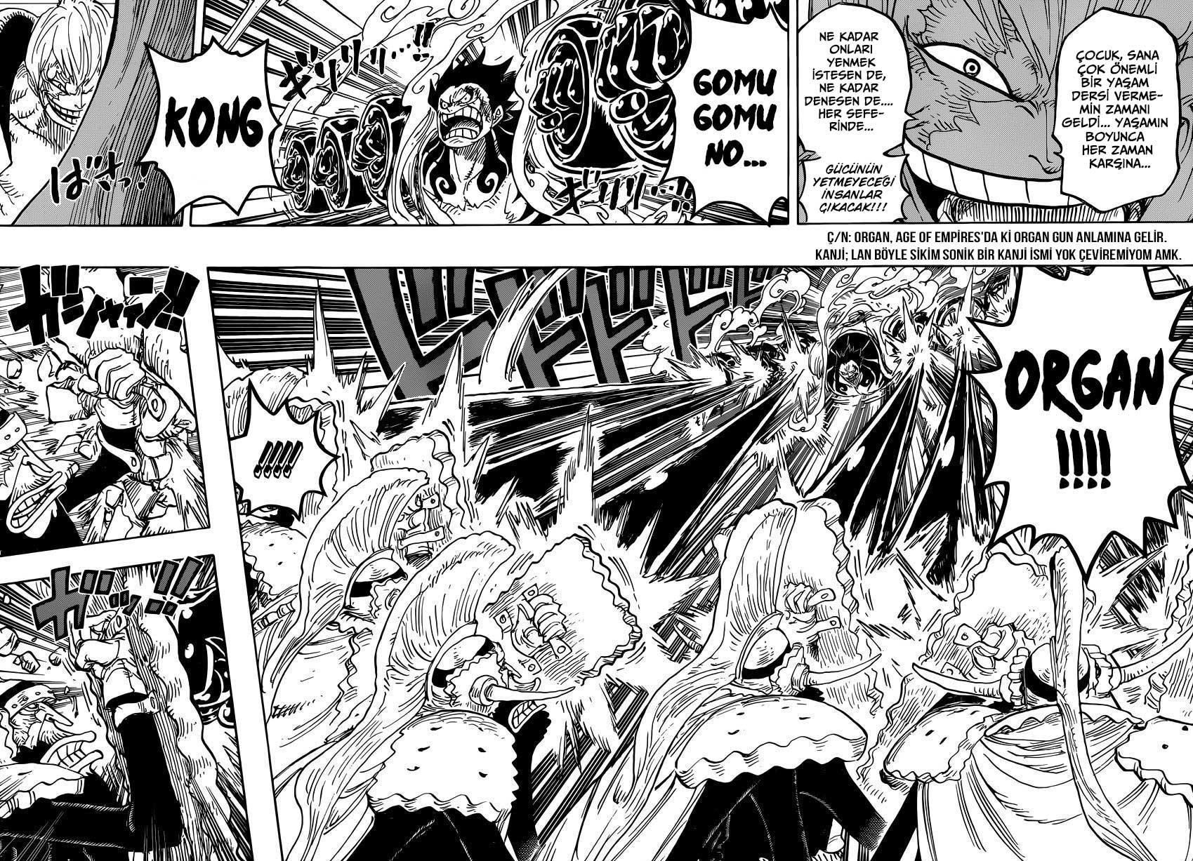 One Piece mangasının 0838 bölümünün 10. sayfasını okuyorsunuz.