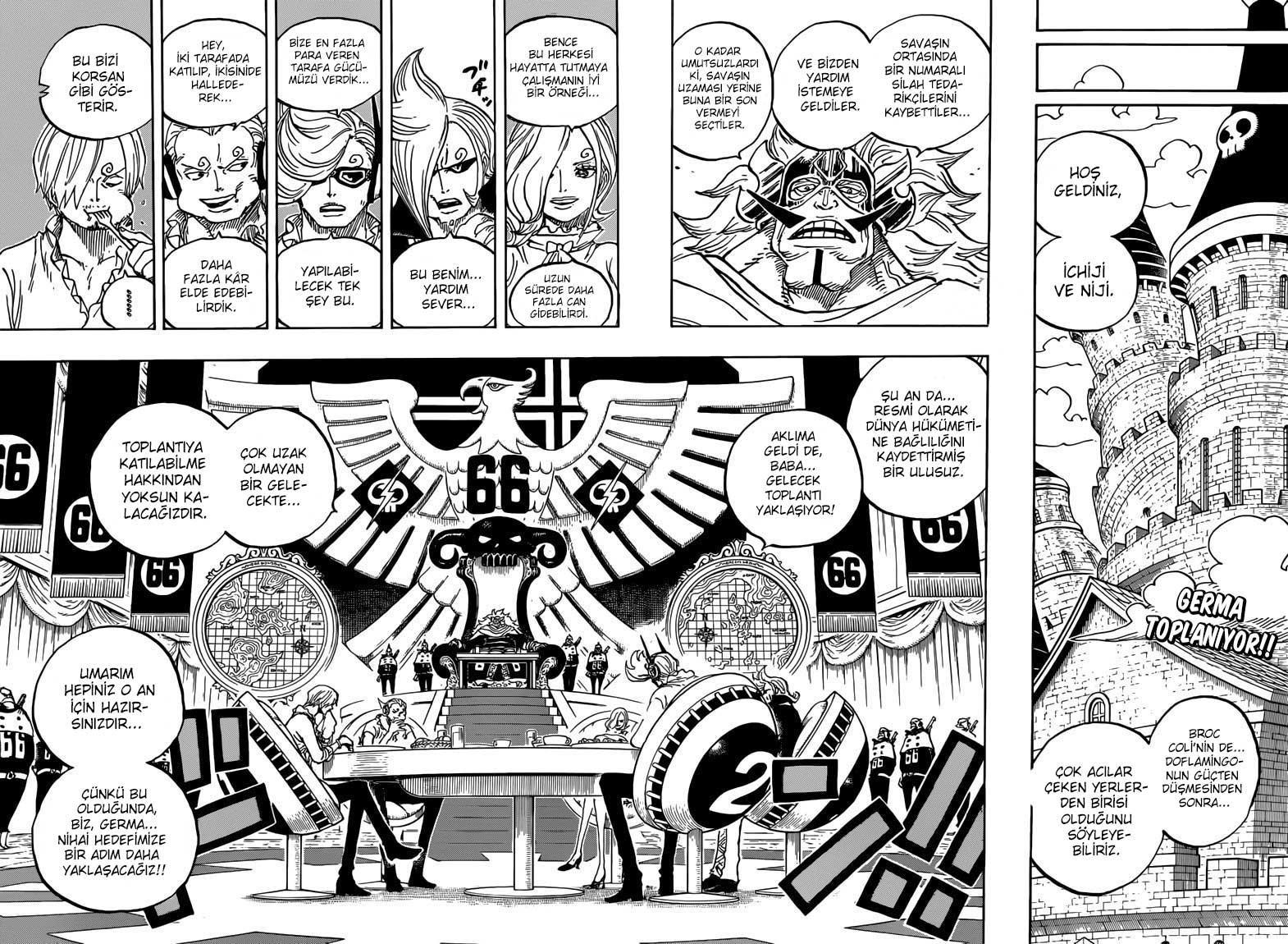 One Piece mangasının 0839 bölümünün 3. sayfasını okuyorsunuz.