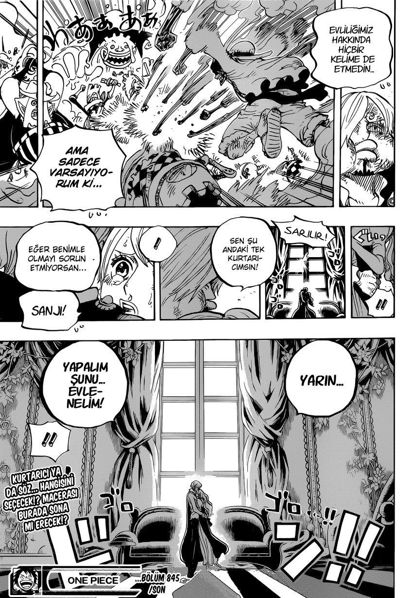 One Piece mangasının 0845 bölümünün 17. sayfasını okuyorsunuz.