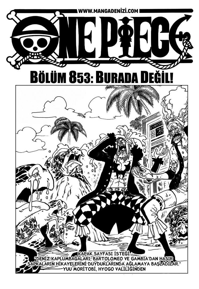 One Piece mangasının 0853 bölümünün 2. sayfasını okuyorsunuz.