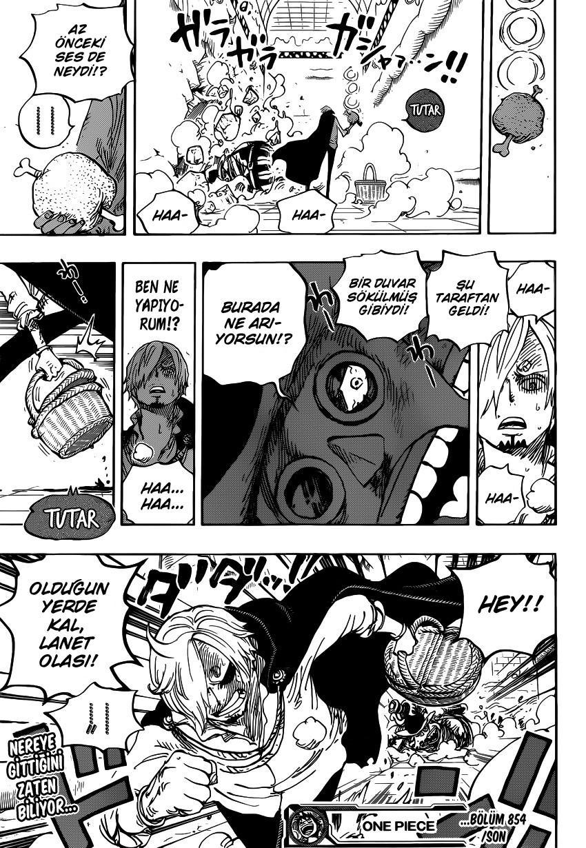 One Piece mangasının 0854 bölümünün 18. sayfasını okuyorsunuz.