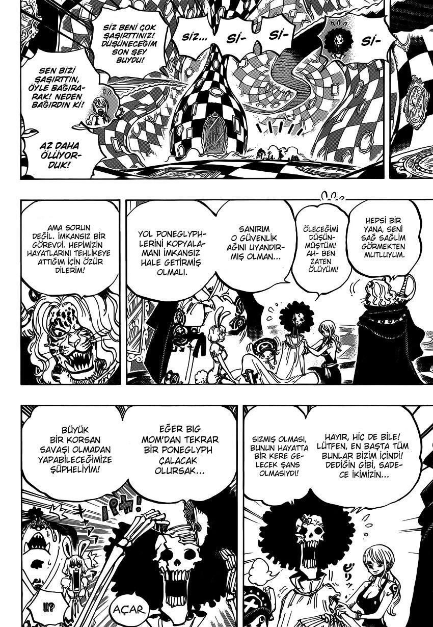 One Piece mangasının 0855 bölümünün 14. sayfasını okuyorsunuz.