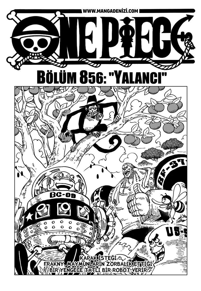 One Piece mangasının 0856 bölümünün 2. sayfasını okuyorsunuz.