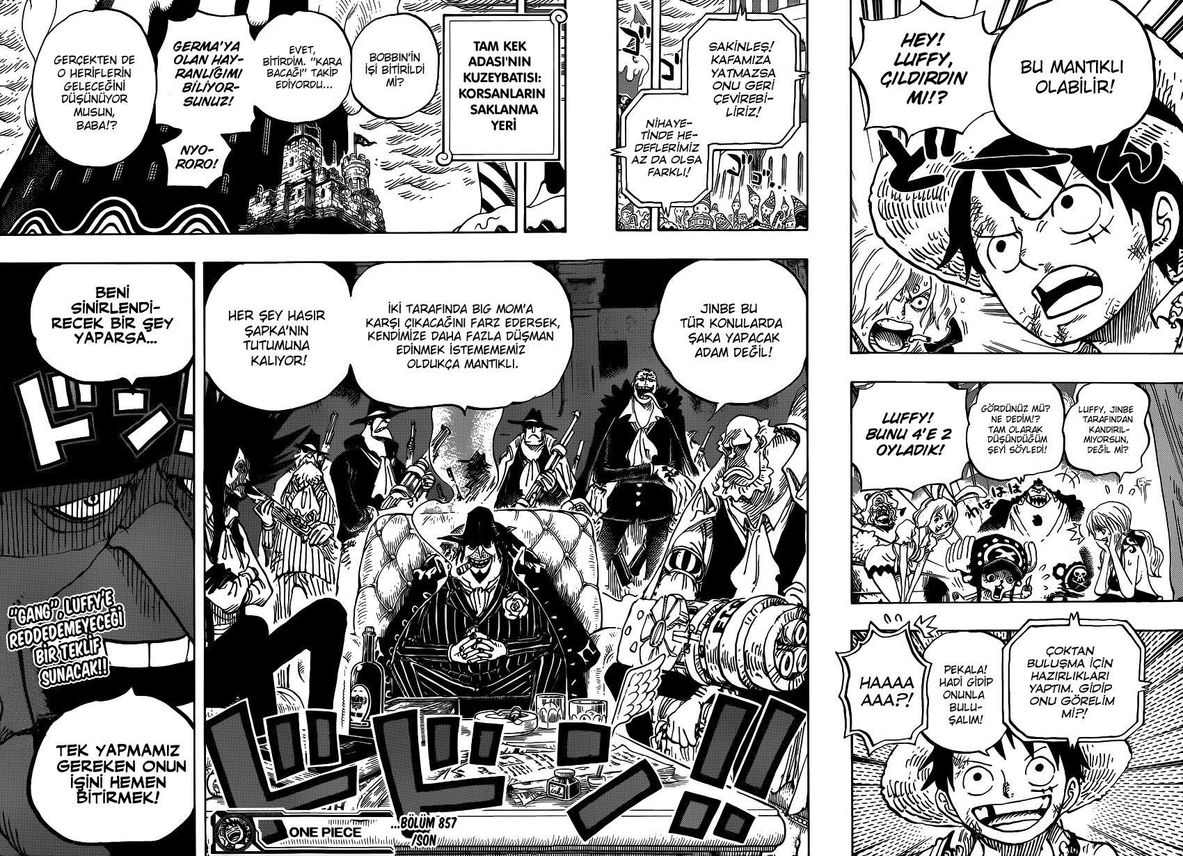 One Piece mangasının 0857 bölümünün 17. sayfasını okuyorsunuz.