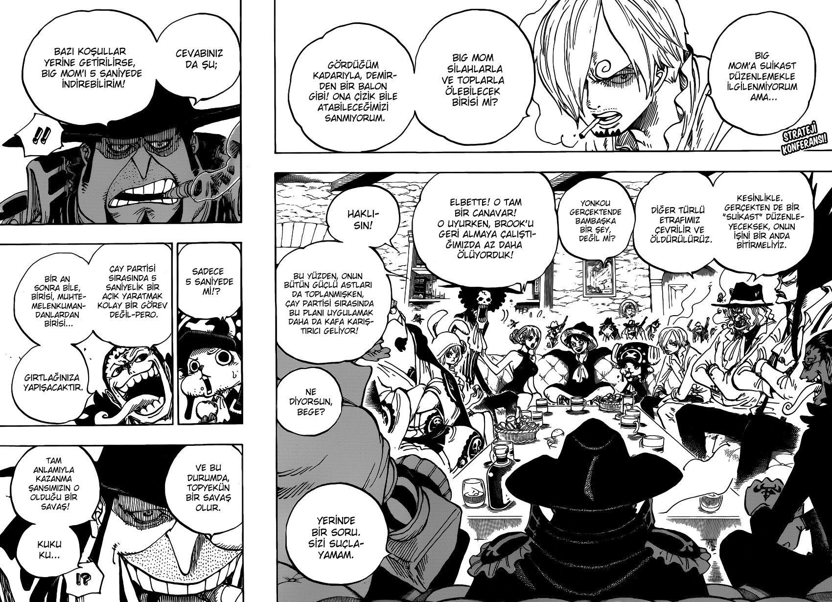 One Piece mangasının 0859 bölümünün 3. sayfasını okuyorsunuz.