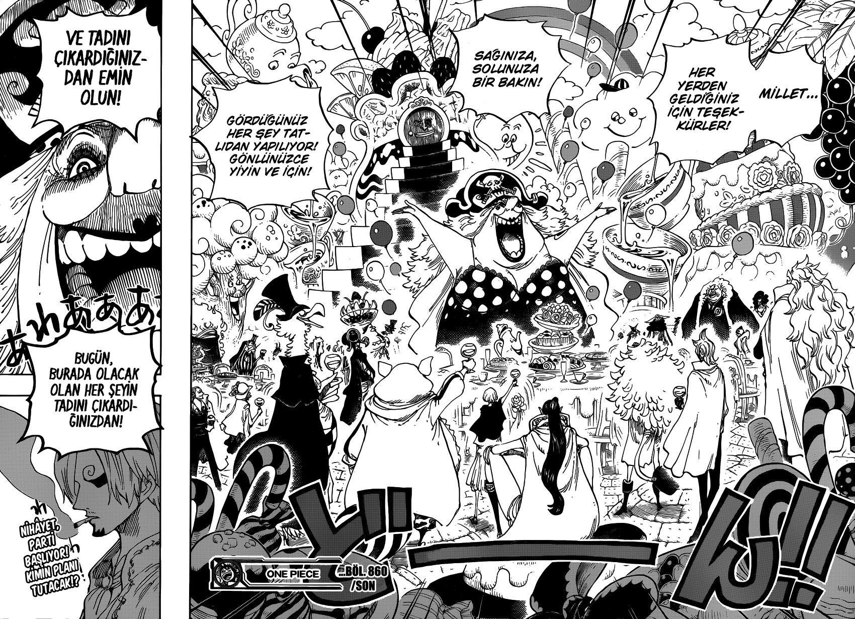 One Piece mangasının 0860 bölümünün 13. sayfasını okuyorsunuz.