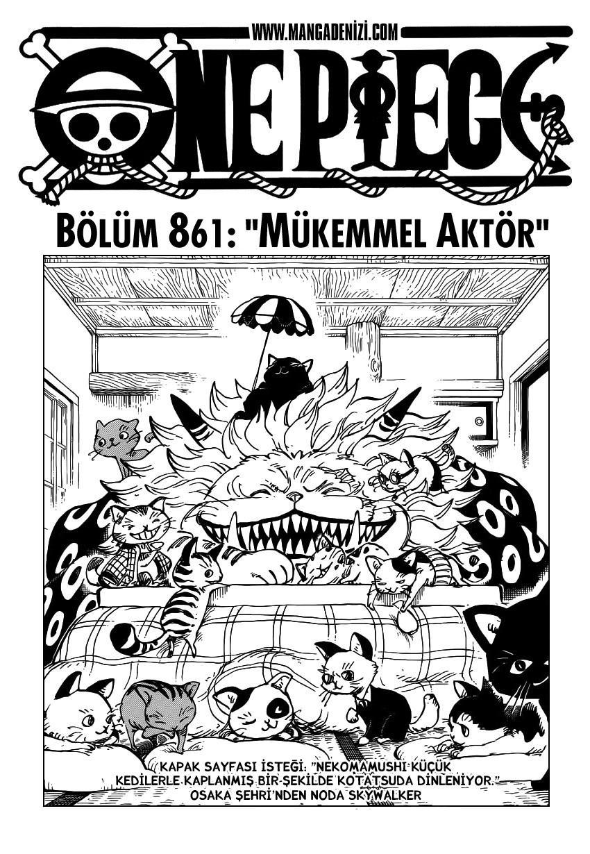 One Piece mangasının 0861 bölümünün 2. sayfasını okuyorsunuz.