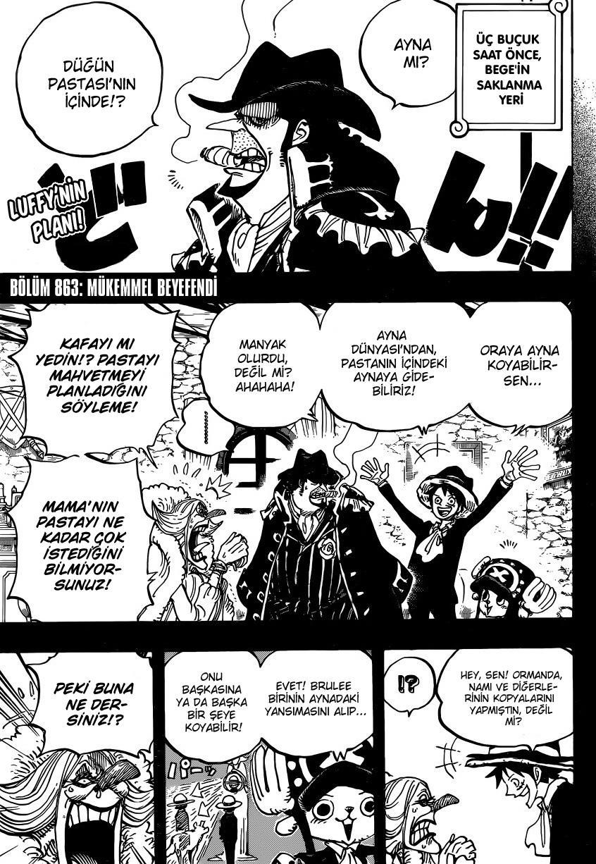 One Piece mangasının 0863 bölümünün 2. sayfasını okuyorsunuz.