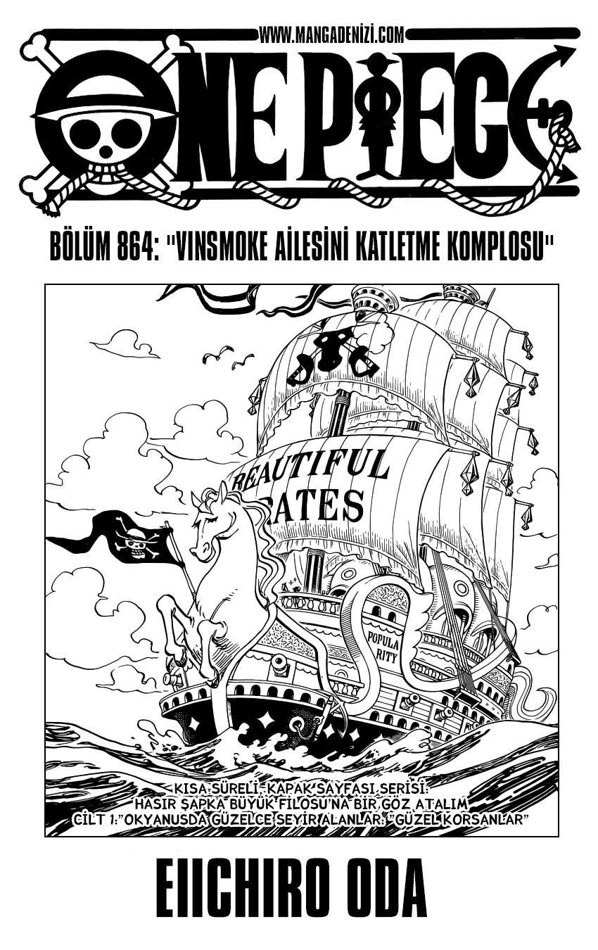 One Piece mangasının 0864 bölümünün 2. sayfasını okuyorsunuz.