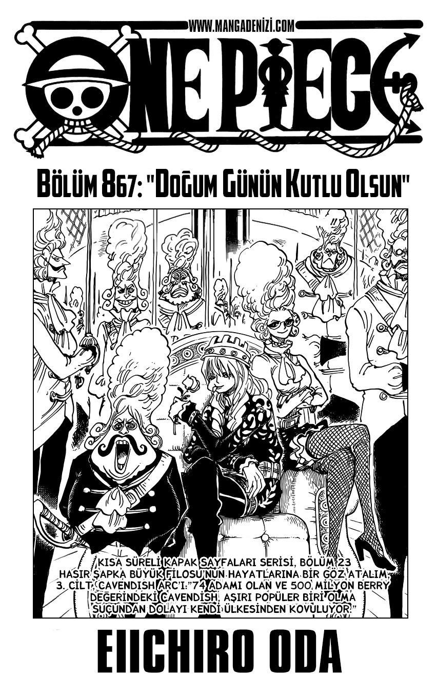 One Piece mangasının 0867 bölümünün 2. sayfasını okuyorsunuz.
