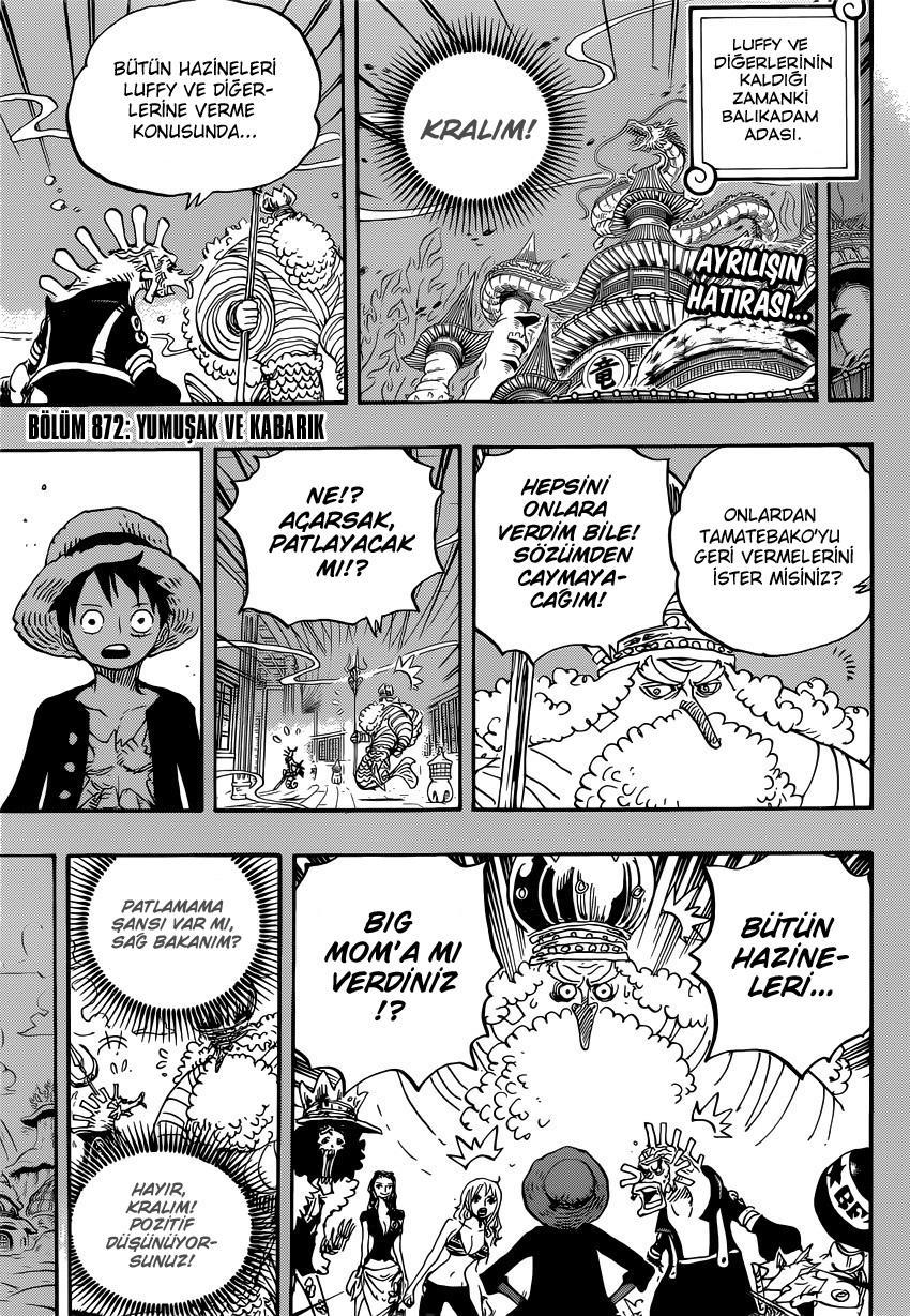 One Piece mangasının 0872 bölümünün 2. sayfasını okuyorsunuz.