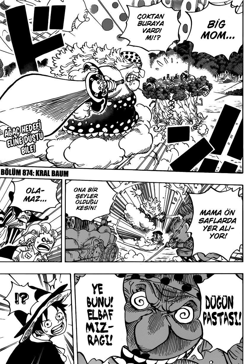 One Piece mangasının 0874 bölümünün 2. sayfasını okuyorsunuz.