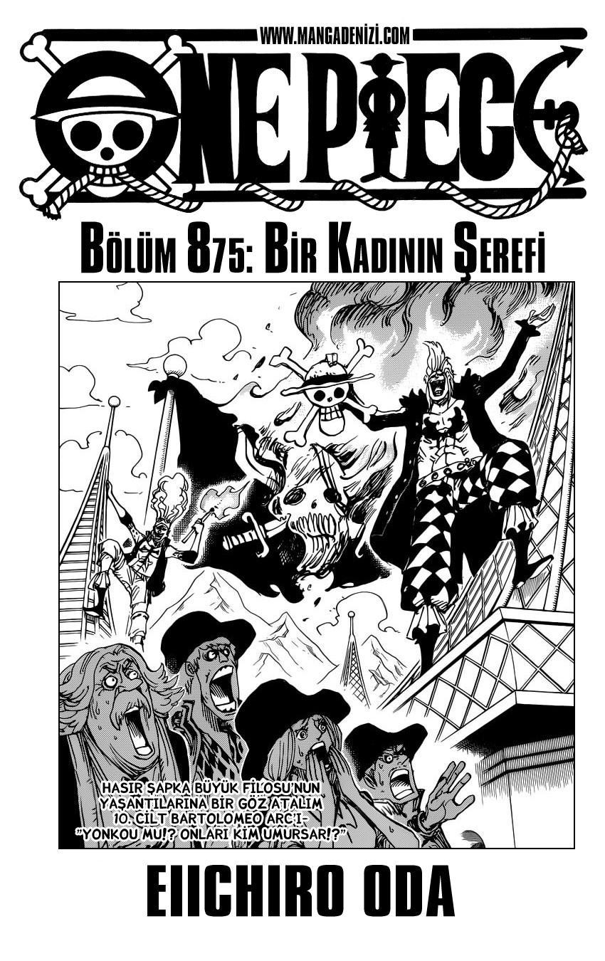 One Piece mangasının 0875 bölümünün 2. sayfasını okuyorsunuz.