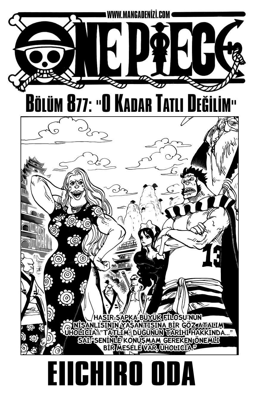 One Piece mangasının 0877 bölümünün 2. sayfasını okuyorsunuz.