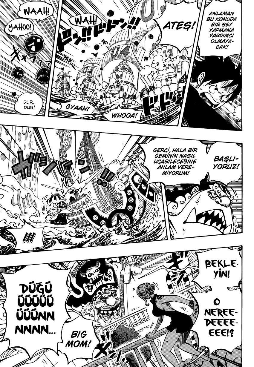 One Piece mangasının 0878 bölümünün 13. sayfasını okuyorsunuz.