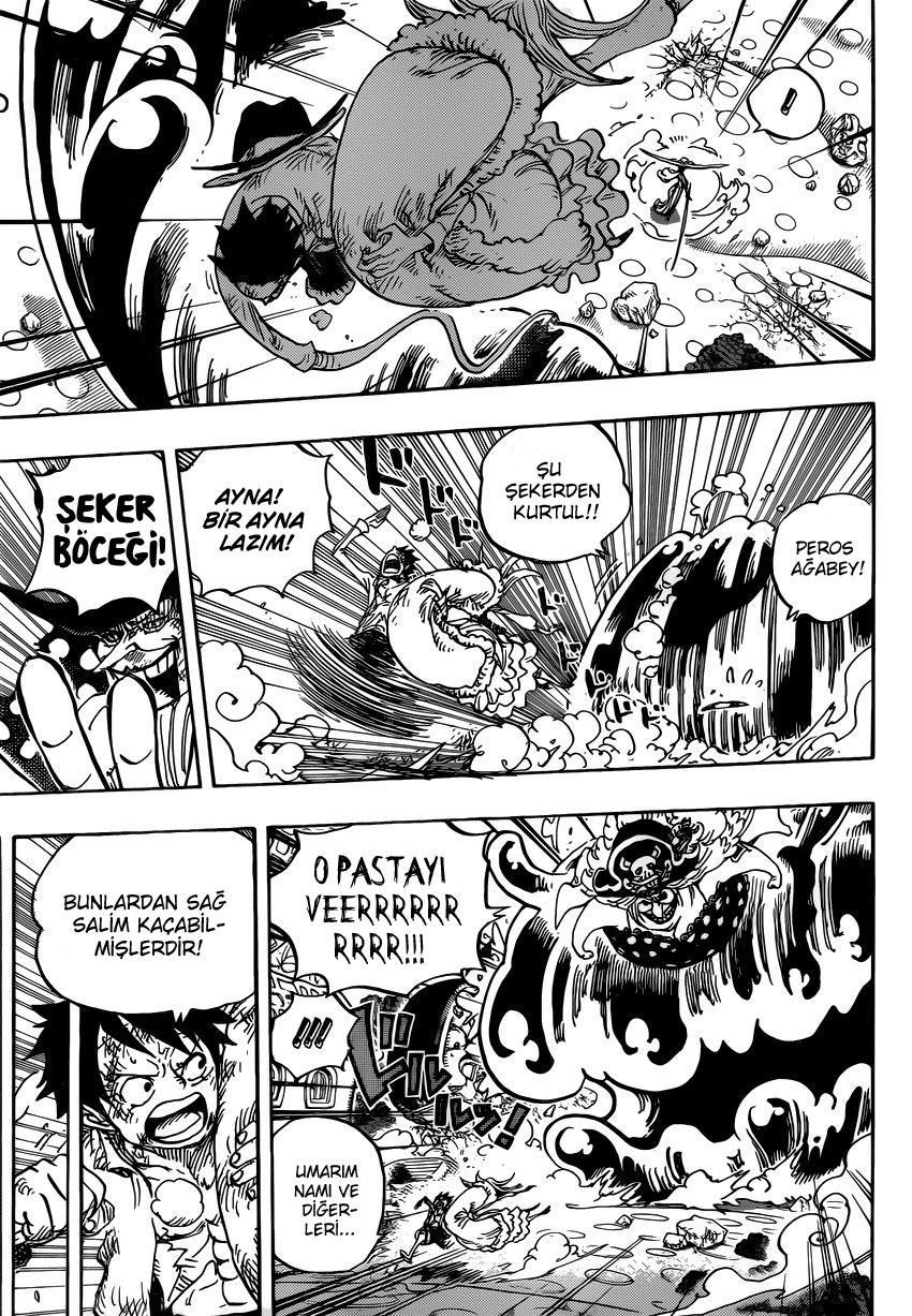 One Piece mangasının 0885 bölümünün 13. sayfasını okuyorsunuz.