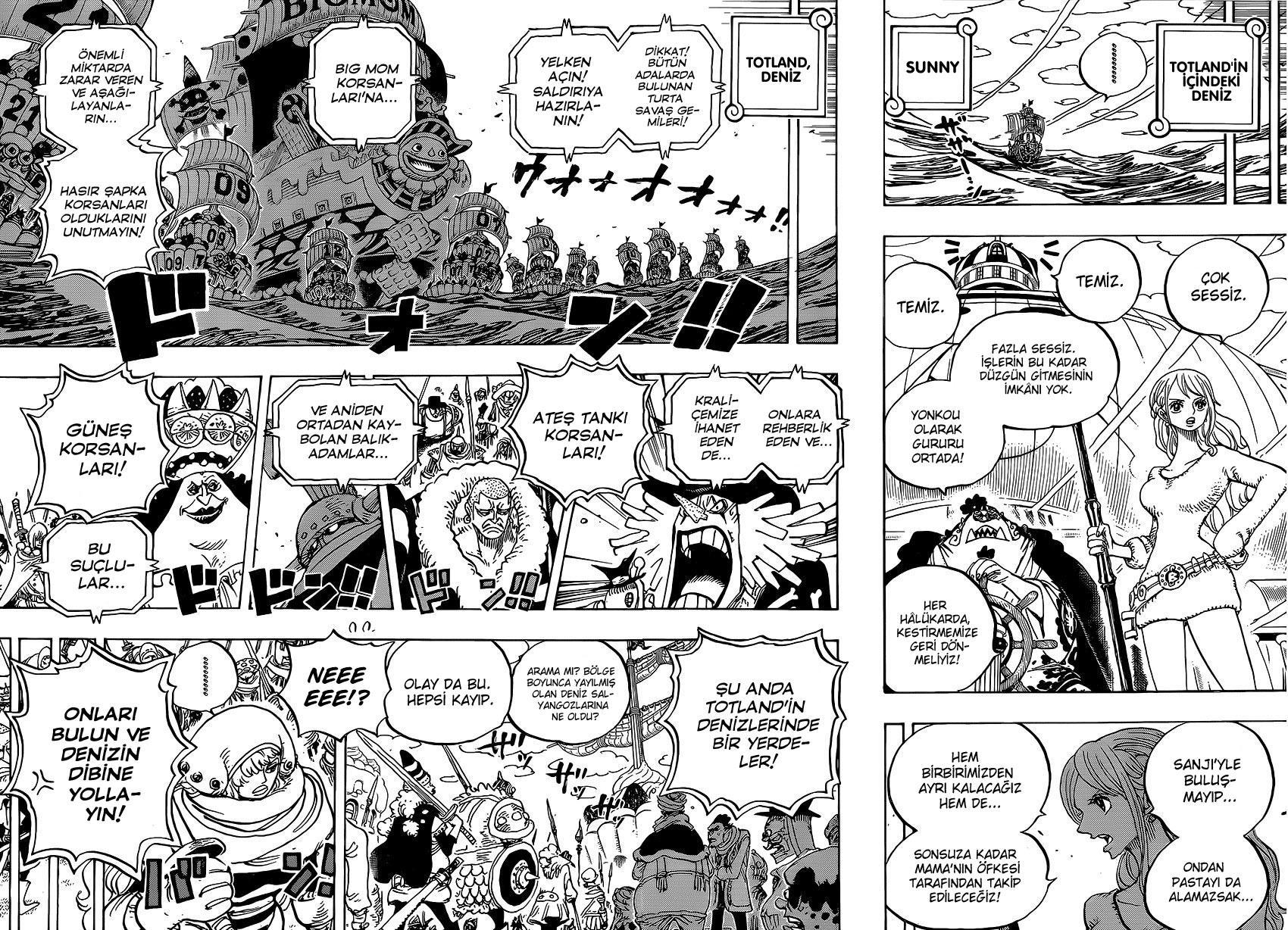 One Piece mangasının 0885 bölümünün 14. sayfasını okuyorsunuz.