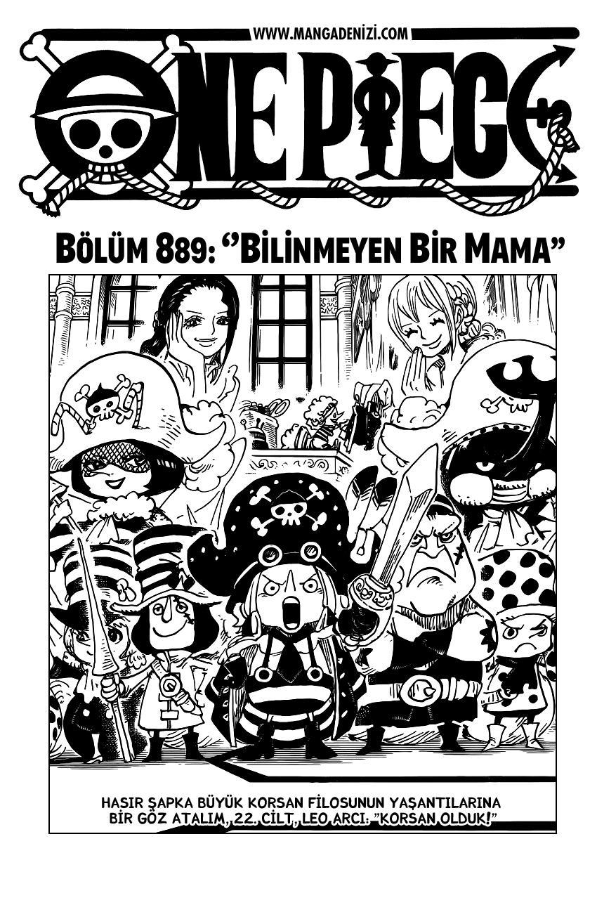 One Piece mangasının 0889 bölümünün 2. sayfasını okuyorsunuz.