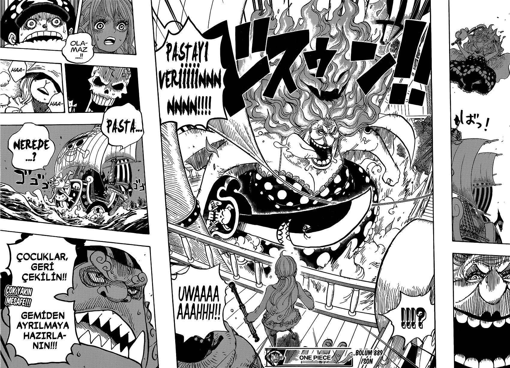 One Piece mangasının 0889 bölümünün 16. sayfasını okuyorsunuz.