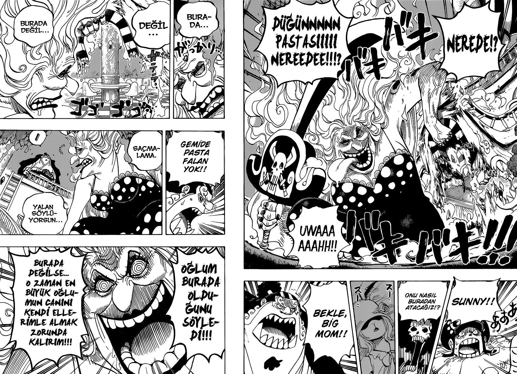 One Piece mangasının 0890 bölümünün 4. sayfasını okuyorsunuz.