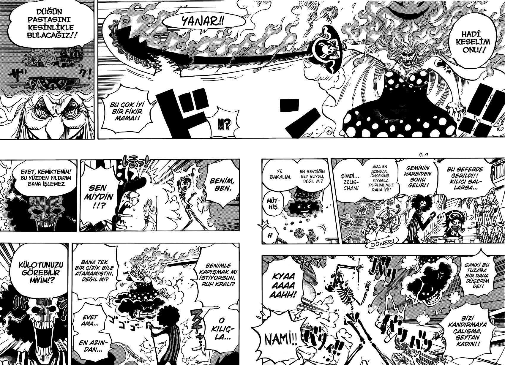 One Piece mangasının 0890 bölümünün 13. sayfasını okuyorsunuz.