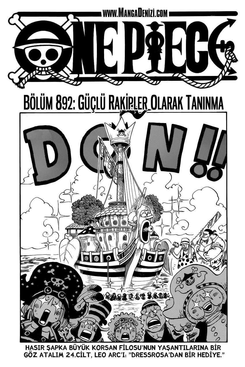 One Piece mangasının 0892 bölümünün 2. sayfasını okuyorsunuz.